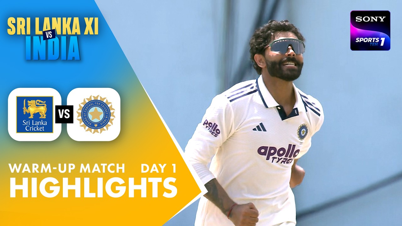 Sri Lanka vs India Warm-Up Match - Day 1 | Highlights | India Tour Of Sri Lanka 2026