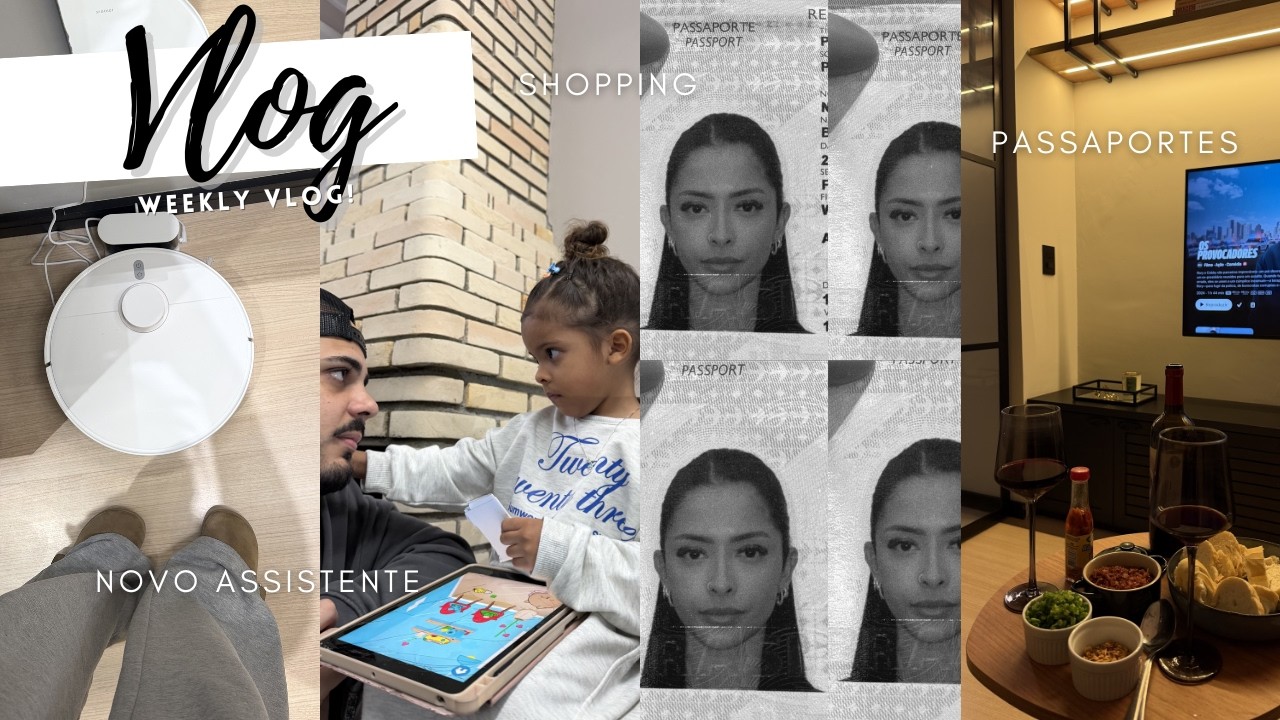 NOVO ASSISTENTE DO APÊ, FIZEMOS PASSAPORTE DA FAMÍLIA, INSULFILM NO CARRO, NO C6 FEST E CHÁ DE BEBÊ!
