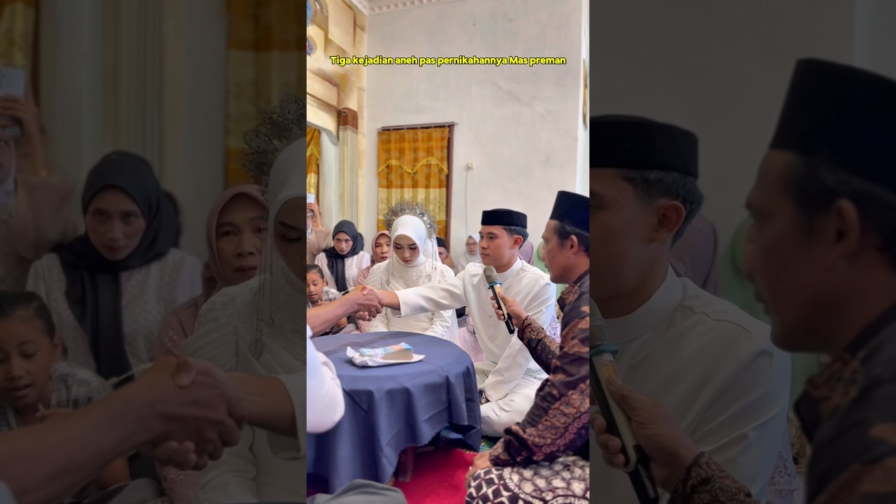 Tiga kejadian anah pas pernikahan mas preman #shorts #minivlog #bocilwargads #maspreman