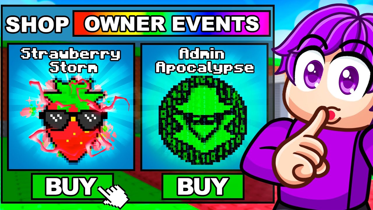 Steal A Brainrot, But You Can BUY OWNER EVENTS…