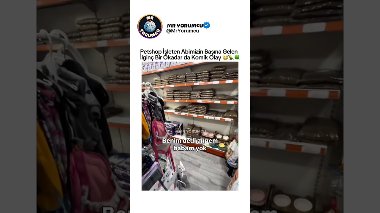 Petshop İşleten Abimizin Başına Gelen İlginç Bir O kadar da Komik Olay