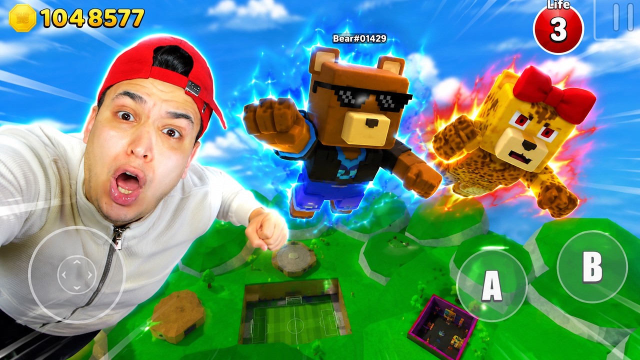 استخدمت قوة الطيران فى لعبة الدب الخارق 😱 super bear adventure