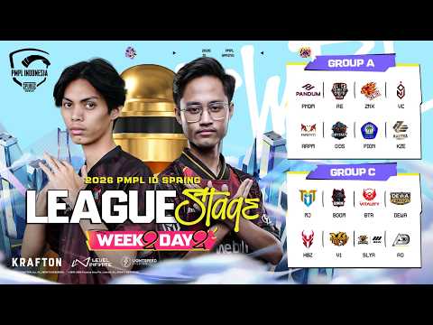 [ID] 2026 PMPL ID Spring League stage | Week 2 Day 2