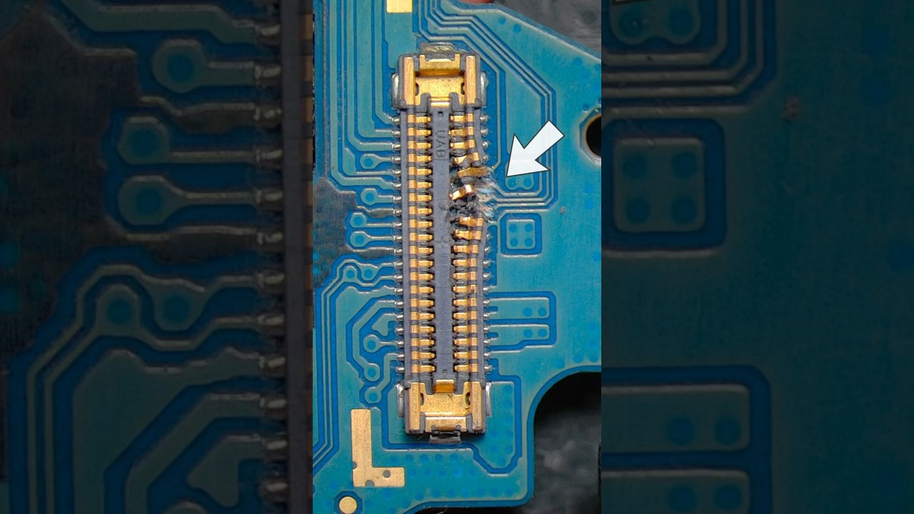 Damage Connector Replace 🔥👍