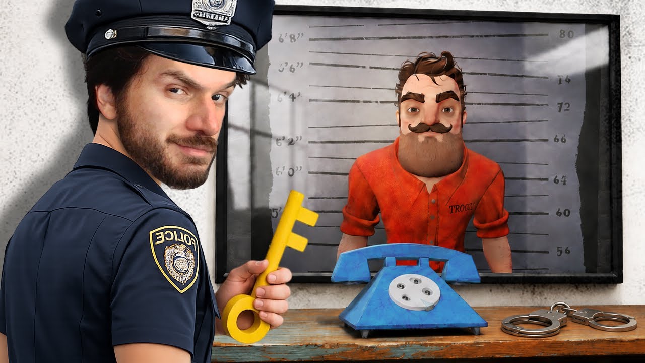 O NOVO FINAL DE HELLO NEIGHBOUR! O VIZINHO FOI PRESO!