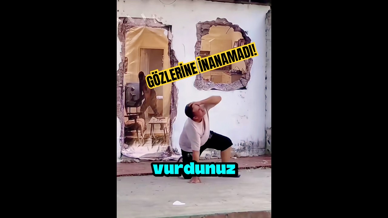 Ev Sahibini Çıldırtan 3D Hırsızlık Yanılsaması 😂