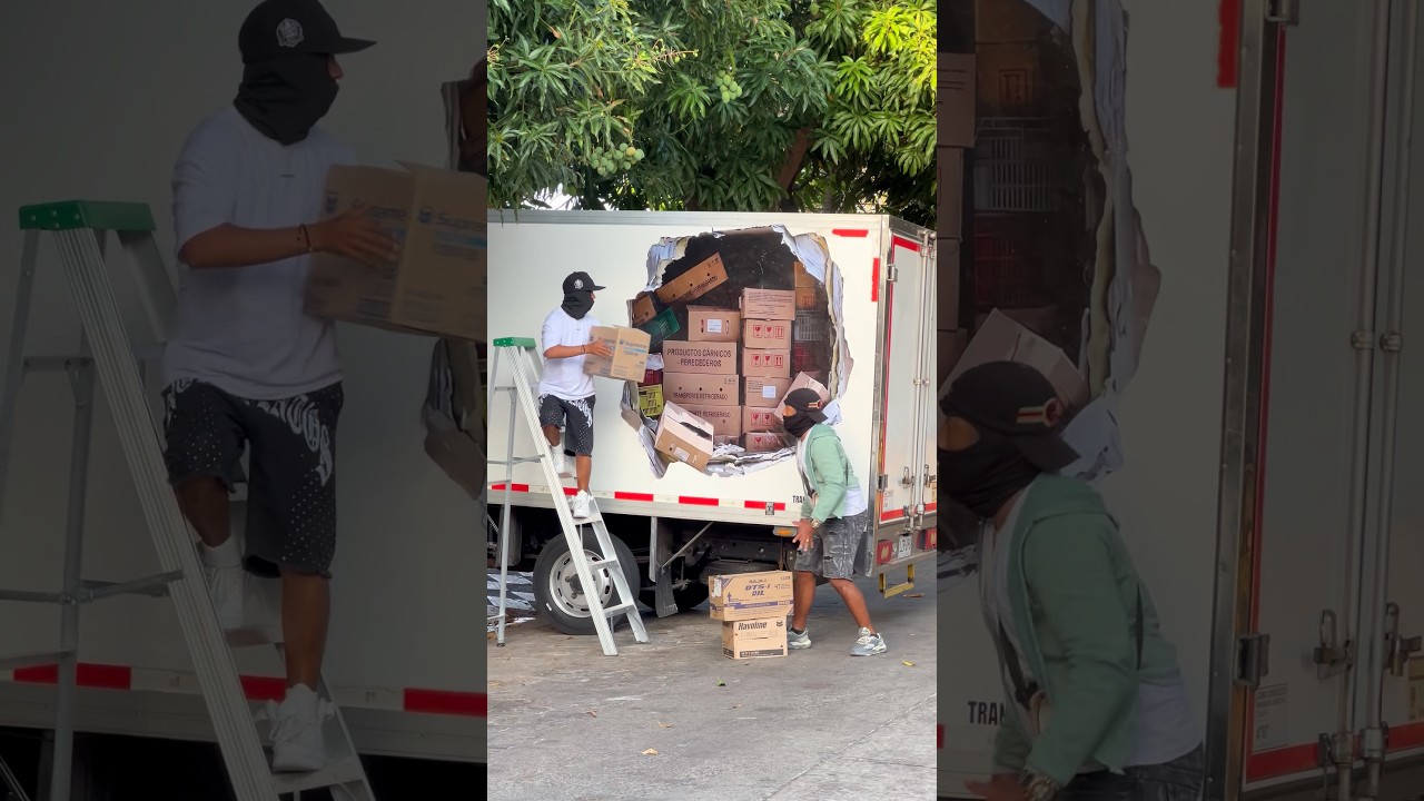El camión 🚛 / Saquead0 #funny 🤣