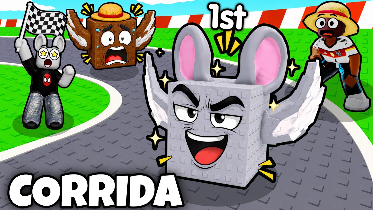 APOSTEI CORRIDA COM O LARRYZINHO PARA ME TORNAR O MAIS RICO DO ROBLOX!