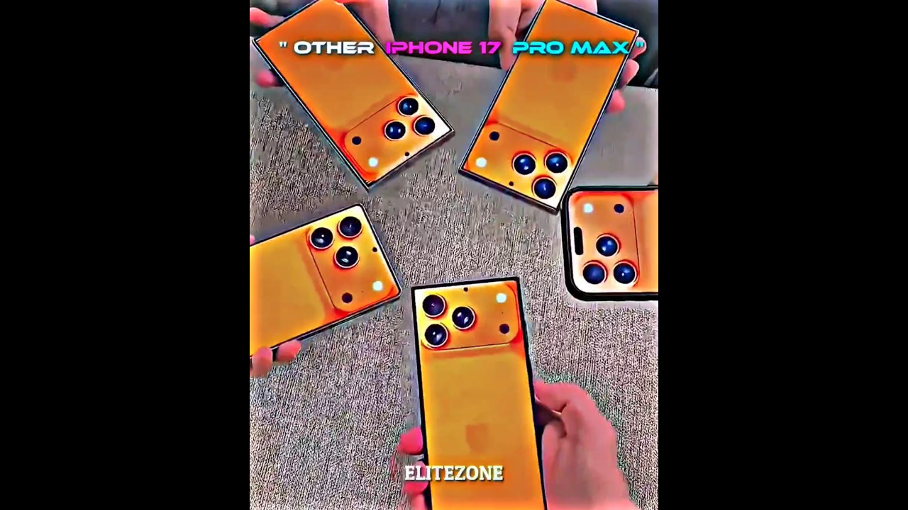 Other iPhone 17 pro max vs Last One ❤️‍🩹😅 | #shorts #usa #iPhone