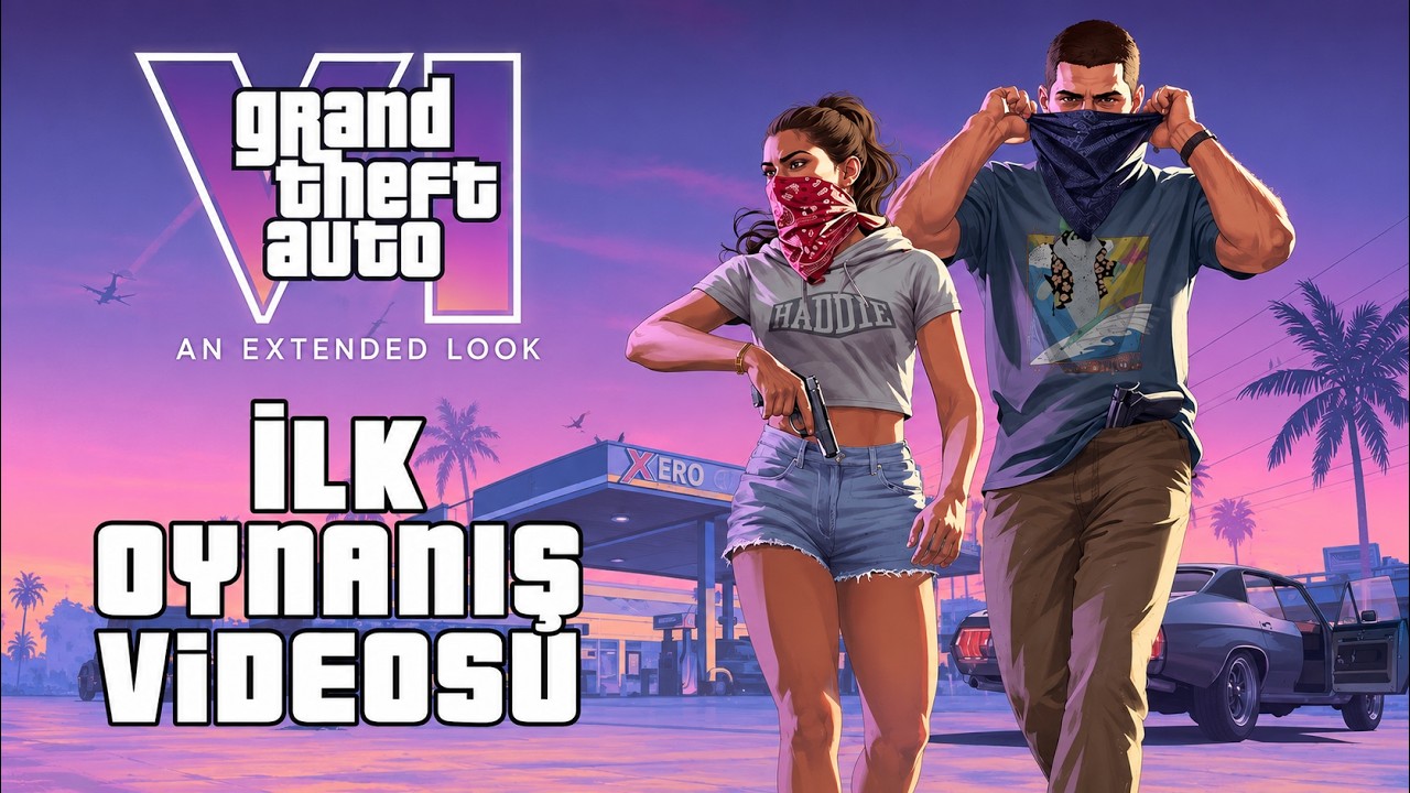 GTA 6 İLK OYNANIŞ VİDEOSU! - GTA 6 EXTENDED LOOK NETFLİX