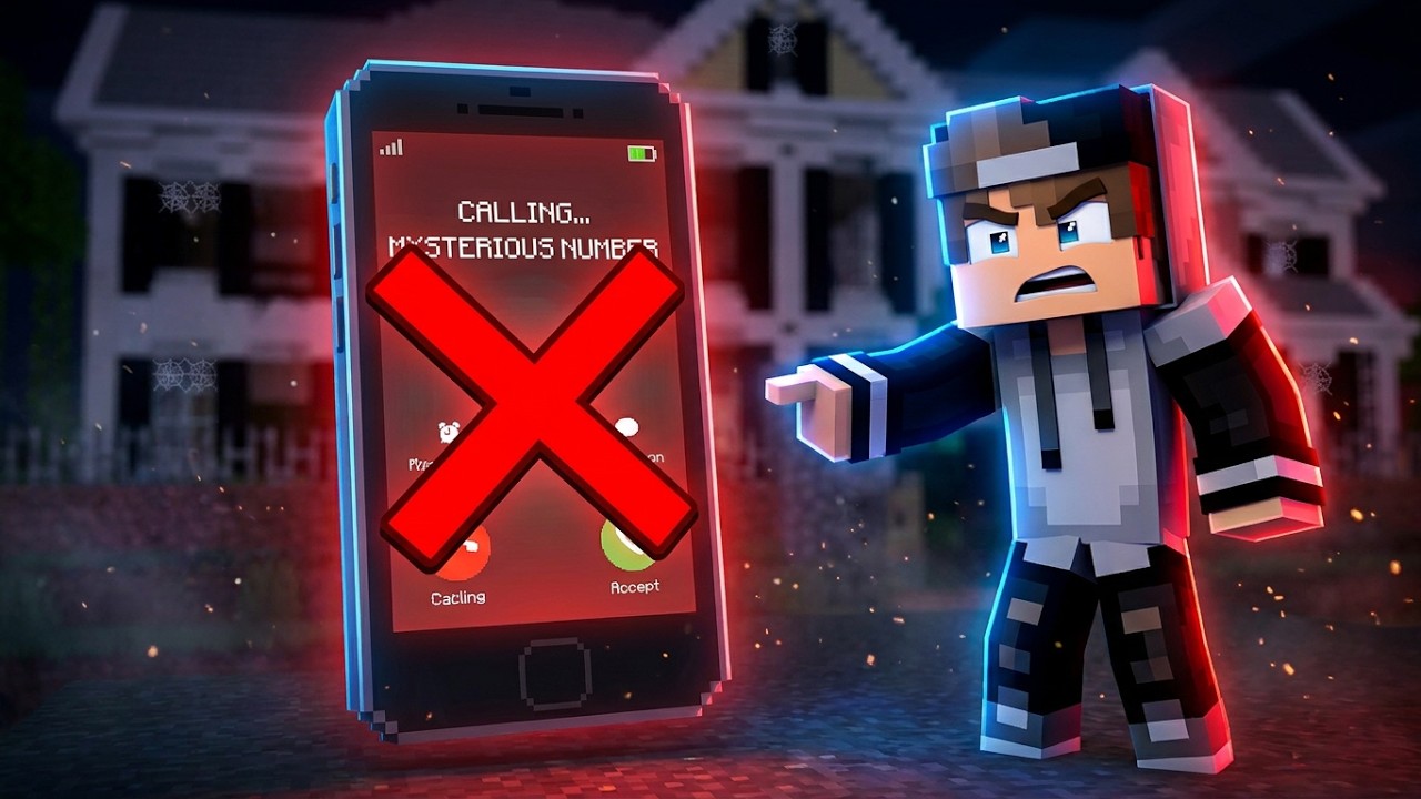 لا تتصل على هذا الرقم❌ في ماين كرافت !