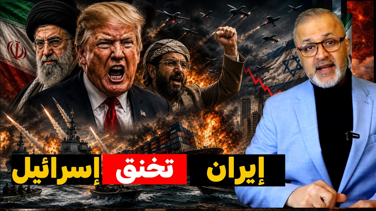 الانهيار الكبير: الحوثي وإيران ينجحان في خنق إسرائيل بحريا، وتدمير اقتصاد الجزيرة بمسيرات رخيصة!!!!!