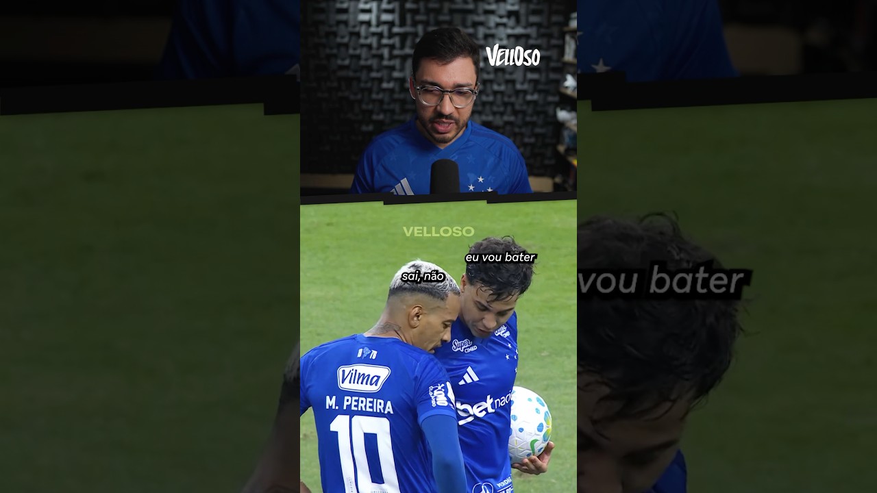Leitura labial de Kaio Jorge e Matheus Pereira no momento da cobrança de pênalti.