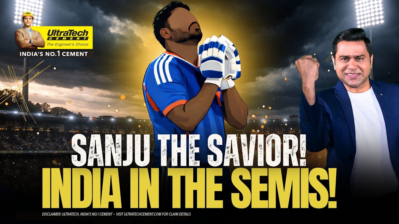 Sanju The Savior! India March Into Semis #INDvsWI #Aakashvani #T20WorldCup
