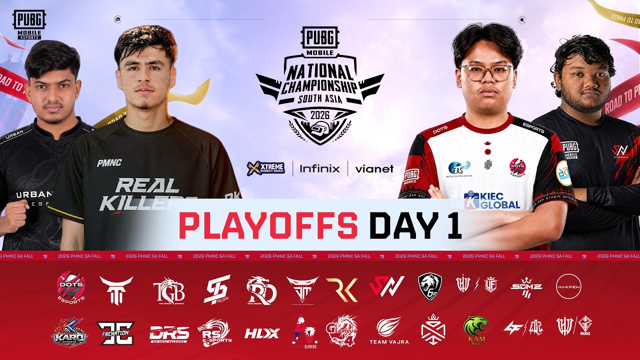 [NP] 2026 PMNC South Asia Playoffs | Day 1 | Battlefield Tayar Cha!