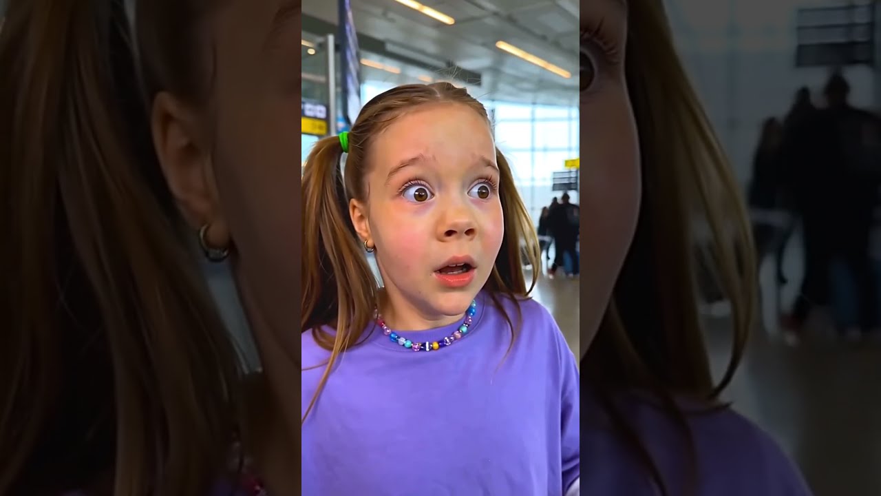 🛫😲 Lost at the Airport? What Should You Do? Safety Tips for Kids! #shorts