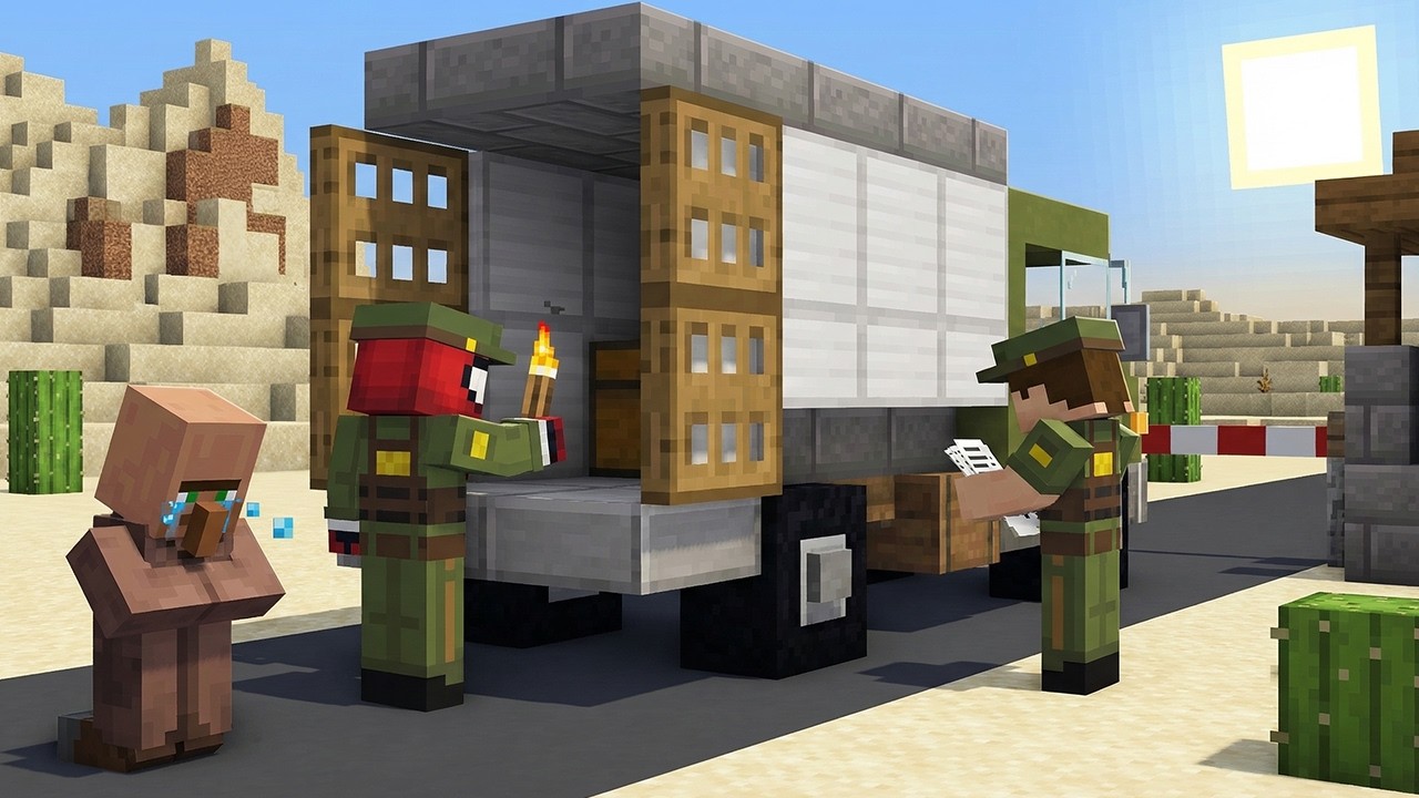 Minecraft AMA Gümrük Kontrolü