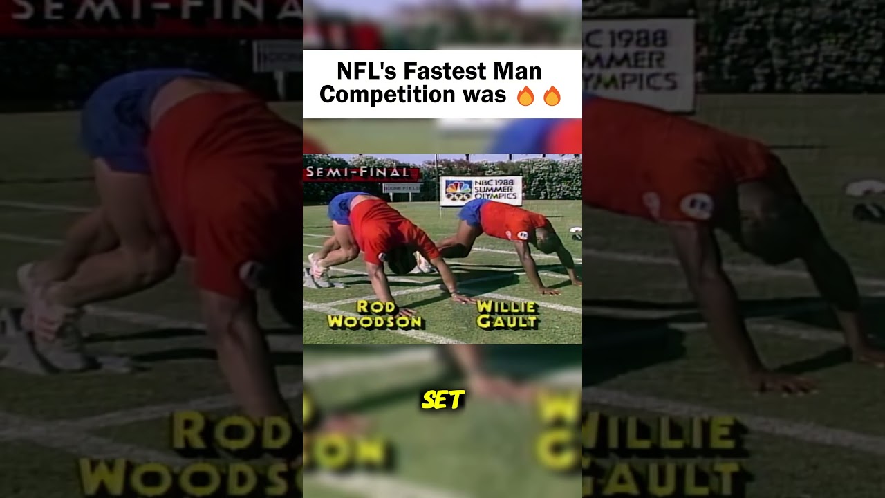 NFL's Fastest Man Competition was INSANE⚡