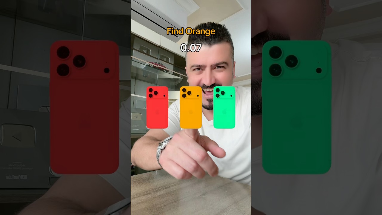 Find Iphone 17 Pro Cosmic Orange IQ 🍊🔥 #noads