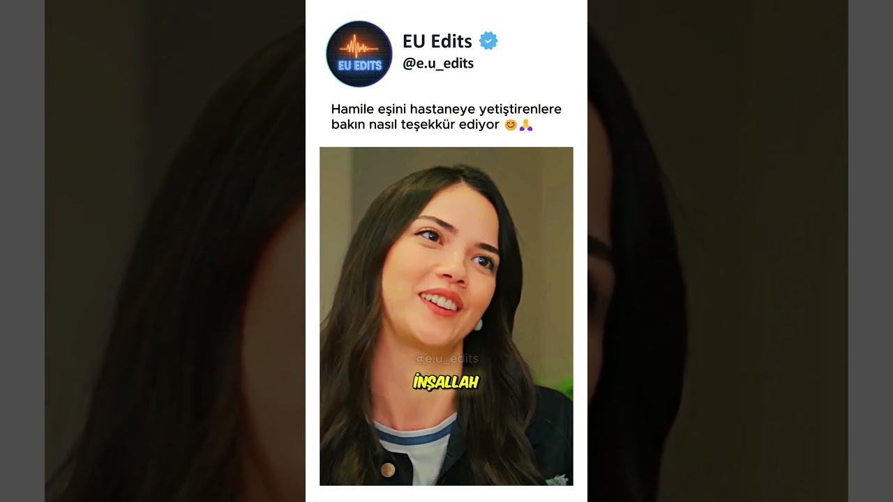 Hamile eşini hastaneye yetiştirenlere bakın nasıl teşekkür ediyor 😊 #kardeşlerim