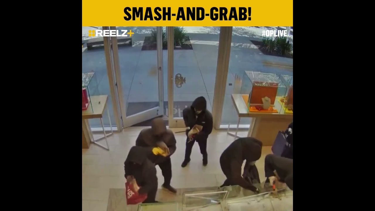 Nearly 25 Suspects Storm Jewelry Store in Broad Daylight