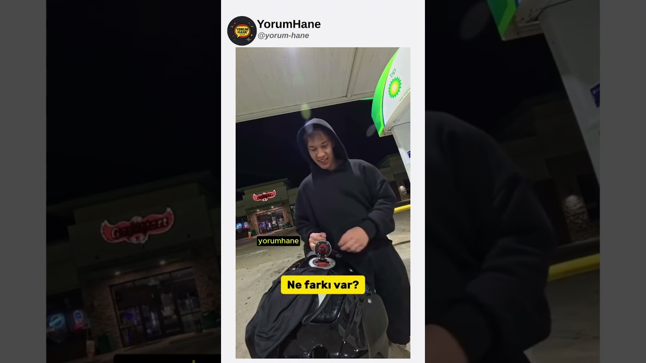 Komik İnstagram Videoları | Yanlış yakıt aldım ve... #komedi #komik #mizah #youtubeshorts