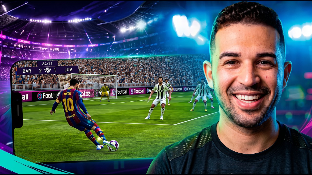 🚨 INACREDITÁVEL! SAIU PES 2021 MOBILE OFFLINE, JOGUE AGORA!
