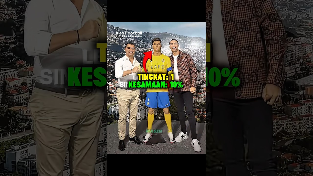 Patung Ronaldo Terbaik, Tapi Kok Aneh? 😳