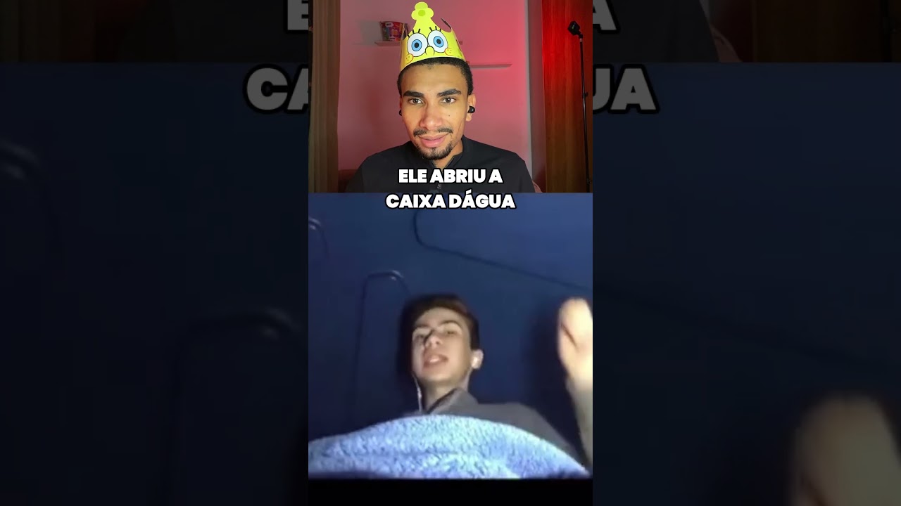 Esse menino ficou PRESO na CAIXA D'ÁGUA #shorts #youtubeshorts #youtubebrasil