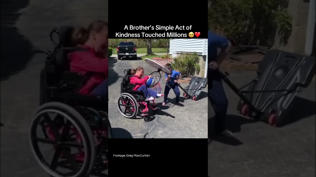 This Brother’s Simple Act Moved Millions ❤️ | Heartwarming Sibling Moment