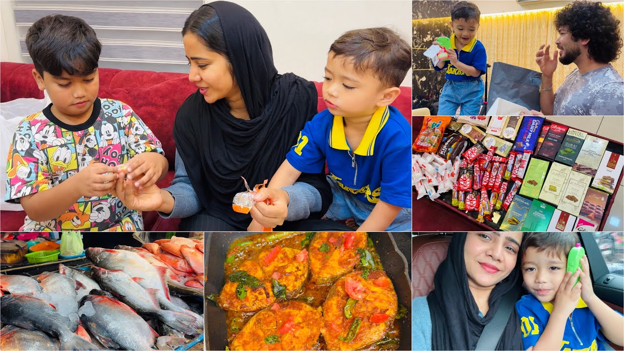 Bashi’s Surprise From Dubai 😍 | Daily Vlog 😍 | Basheer Bashi | Suhana | Sunaina | Zaigham | Ebran