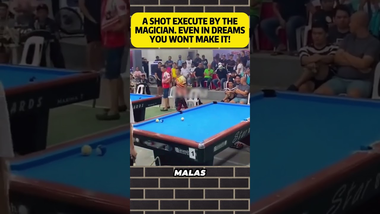 Efren executed a shot even in dreams you wont make it ! #efrenreyes #efrenreyes