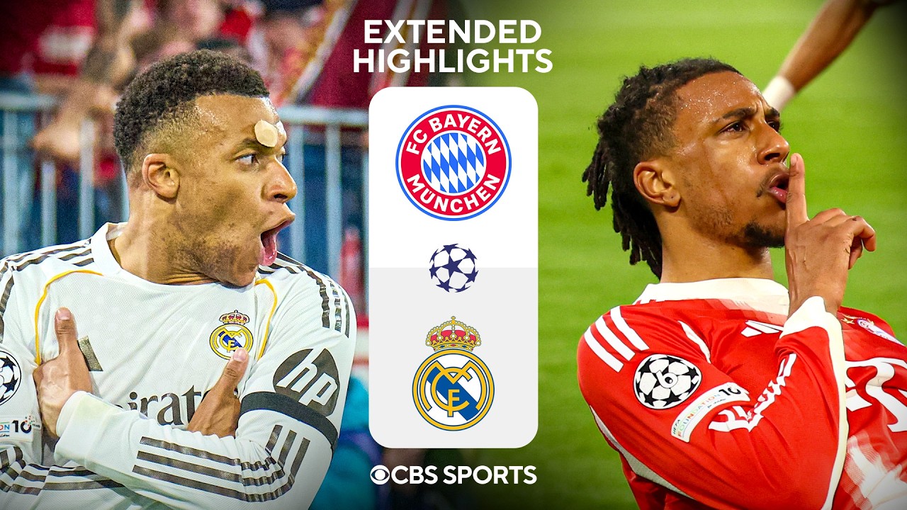Bayern vs. Real Madrid: Extended Highlights | UCL Quarterfinals - Leg 2 | CBS Sports Golazo