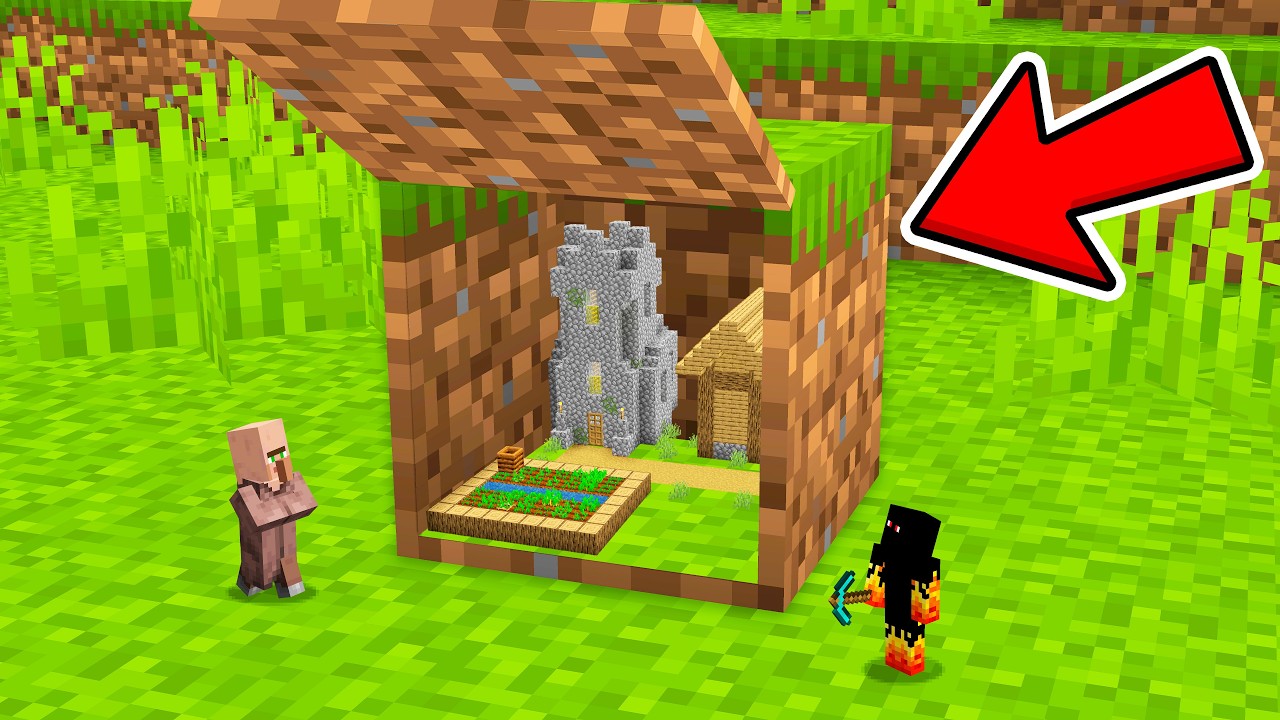 Encontrei Mini Casa Secreta dos Villagers