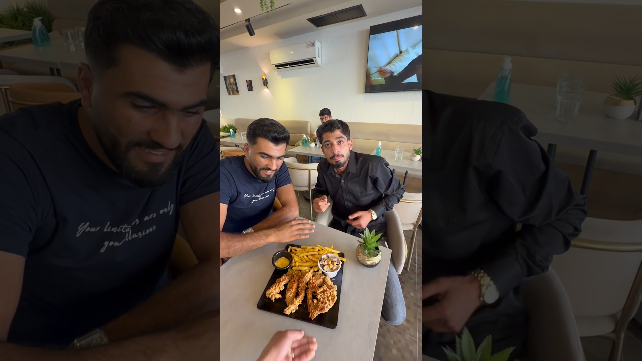 اندل ‏صاحب مطعم بالعالم 😅نزار الحموي #shorts ￼