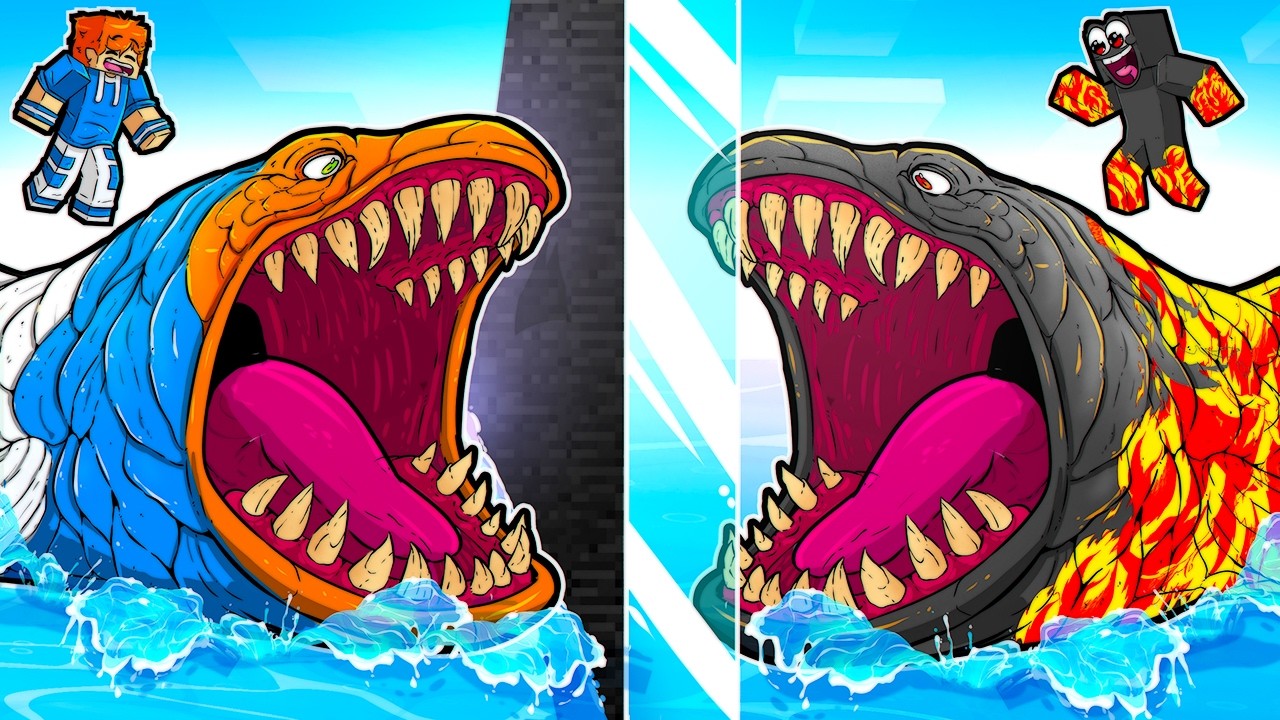 BATALHA DE MOBS contra MONSTROS MARINHOS