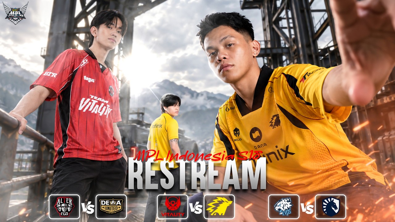 RESTREAM MPL INDONESIA S18 EVOS VS TLID