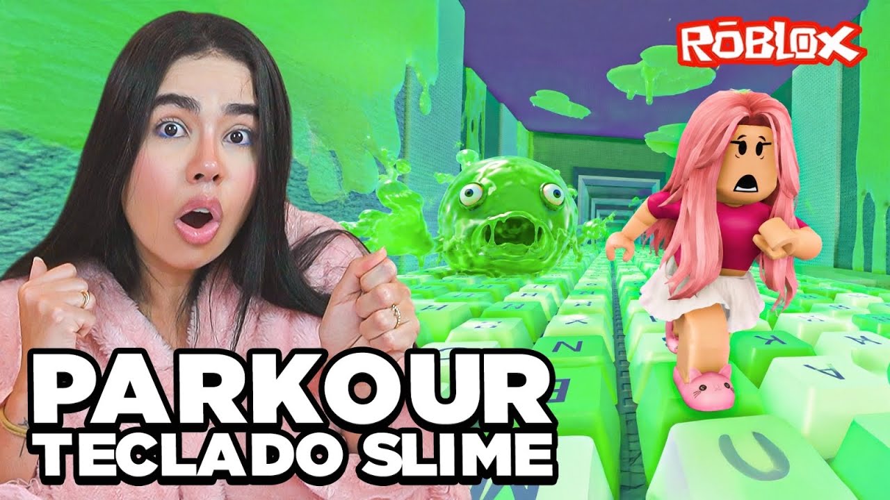 SOBEVIVA NO TECLADO DE SLIME NO ROBLOX