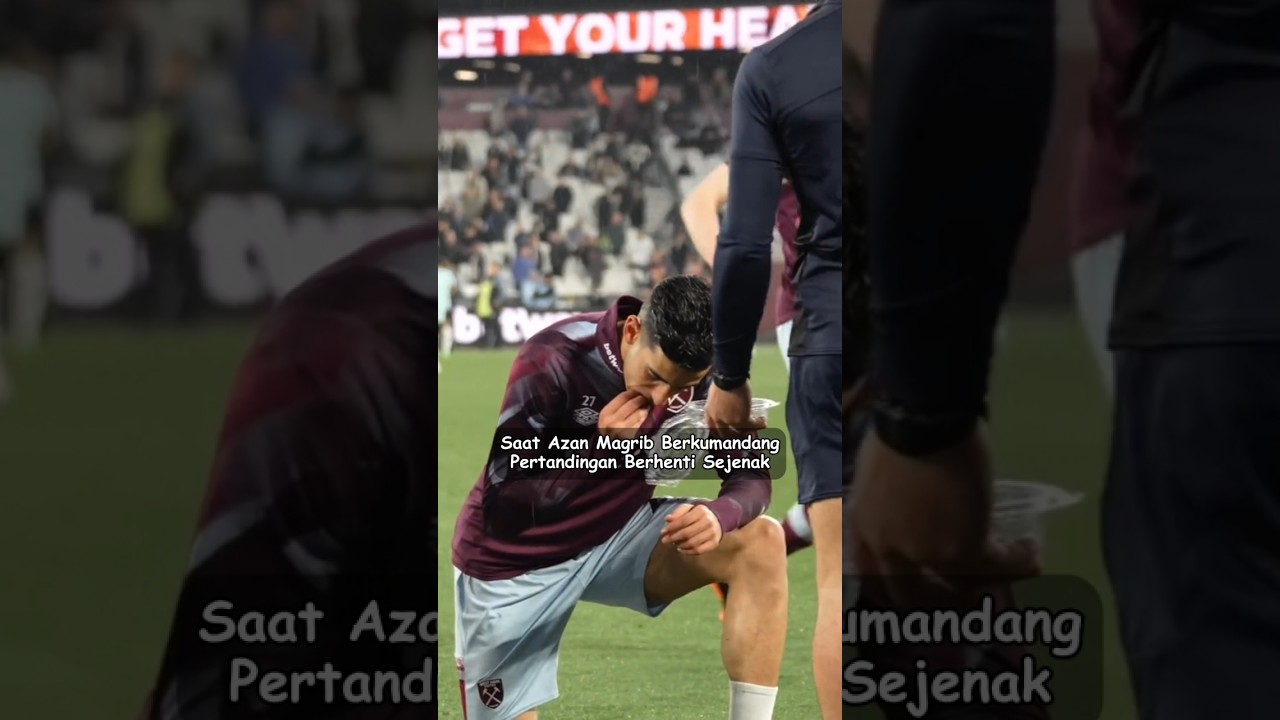 Saat Magrib Tiba, Liga Inggris Kembali Berlakukan Buka Puasa #premierleague #ramadhankareem