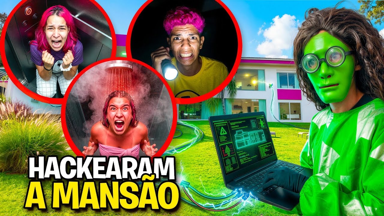 HACKEARAM A MANSÃO DOS ROSA *Encontramos o hacker ?