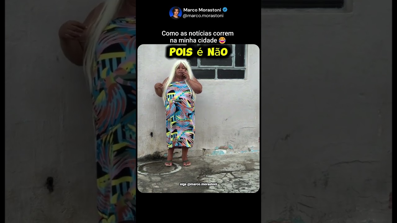 Fofoca em cidade pequena é assim😂#mindset #motivação #inspiração #felicidade #viral #divertido #rir