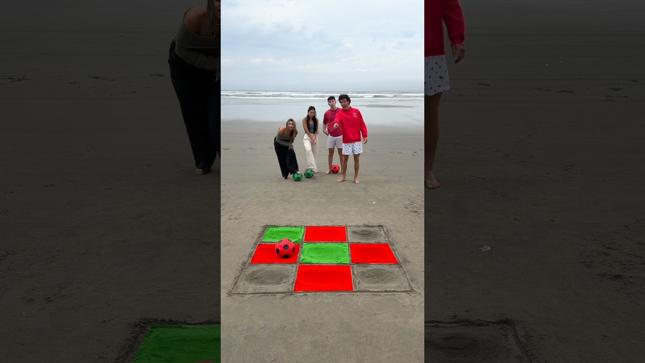 Beach Soccer Tic Tac Toe!
