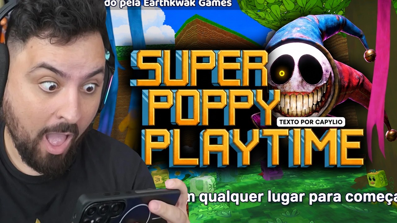 ME TRANSFORMEI em POPPY PLAYTIME em SUPER BEAR ADVENTURE !!