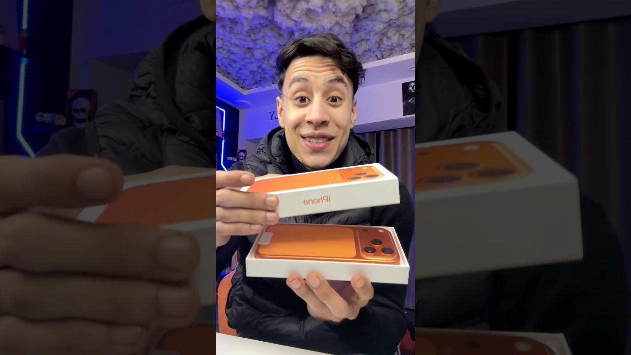 الايفون الجديد وصل ✋🔥 iphone 17 pro max