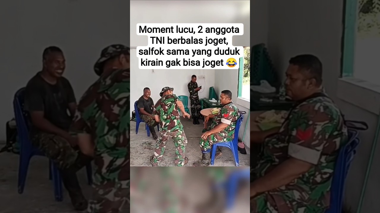 TNI ADU SKILL JOGET DANGDUT 😂‼️#tni #militer #tentara