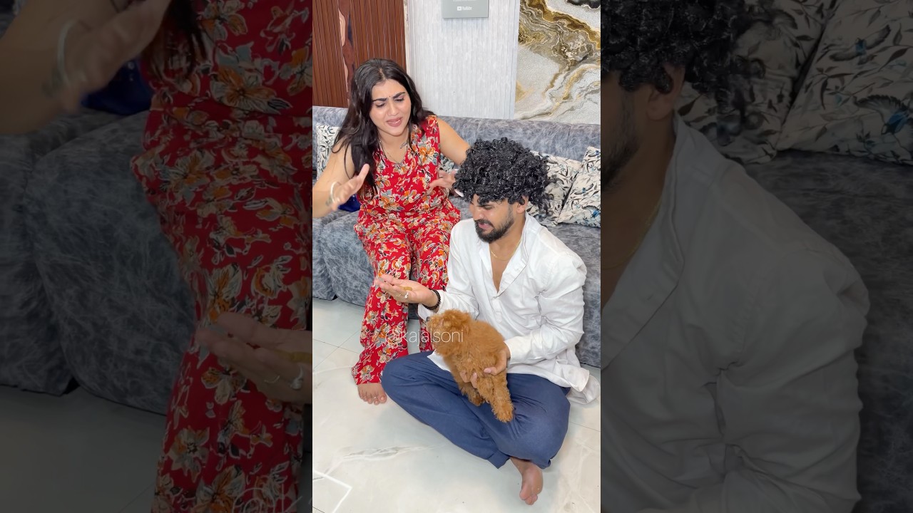 Dog ने किया हमको परेशान🐶💩 #youtubeshorts #shorts #viralshorts #dog @Kajalsoni_vlogs