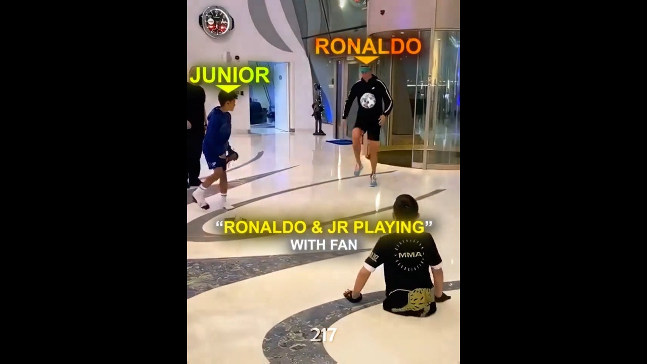 Ronaldo Respect Young Kid..🥹❤️‍🩹