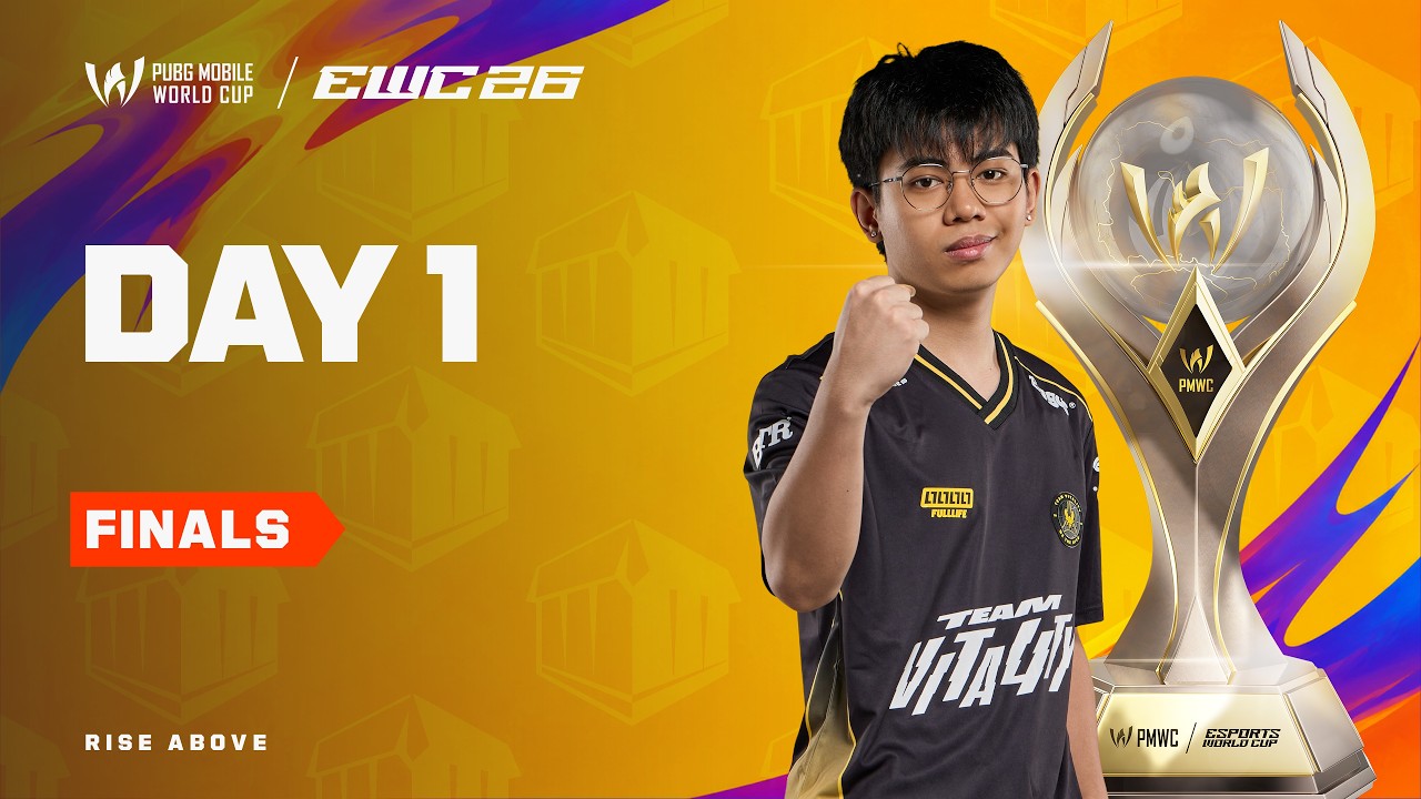 [EN] PMWC at EWC 26 Finals D1 | PUBG MOBILE WORLD CUP at 2026 ESPORTS WORLD CUP