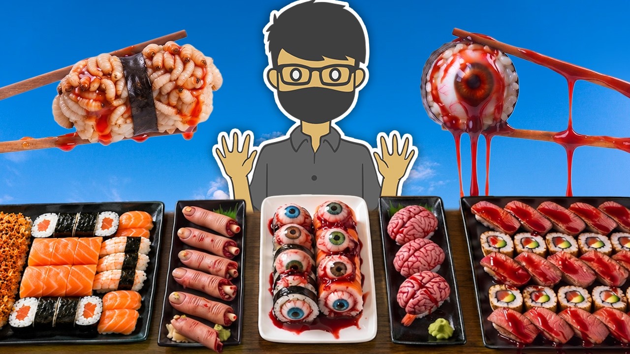 MUKBANG SUSHI DARI DAGING MANUSIA DI ROBLOX