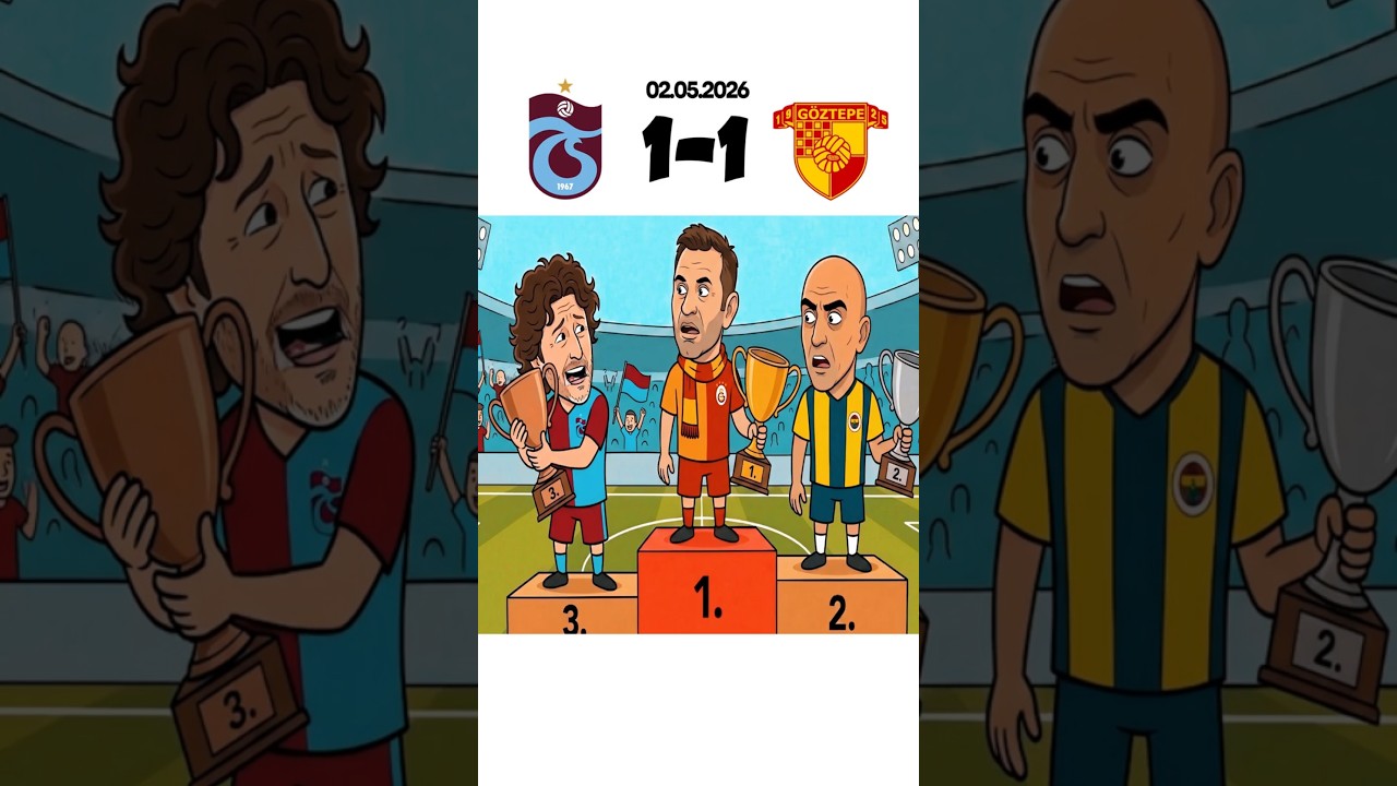 Süper Üçüncü🎵 Trabzonspor-Göztepe Maç Özeti Parodi
